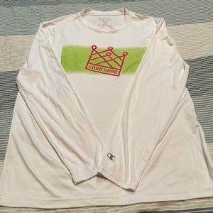 Long sleeve Lord Hobo Brewing wicking shirt by Champion, size Large